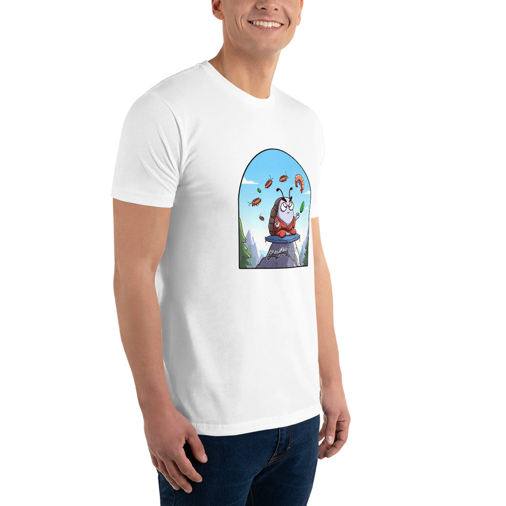 Funny Isopod Shirt Monk Shrimp Snacks sale